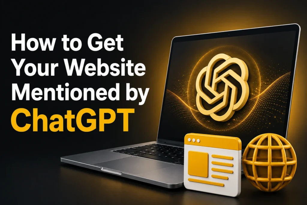 How to Get Your Website Mentioned by ChatGPT: 17 Proven Strategies That Actually Work