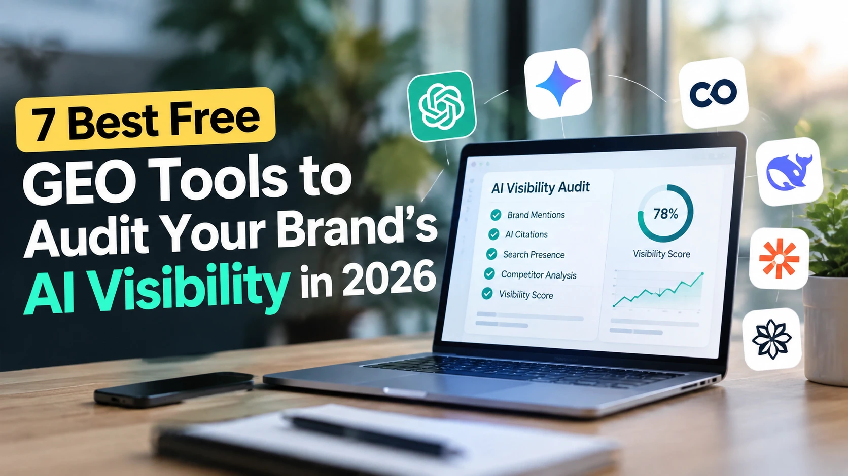 7 best free GEO tools to audit brand AI visibility in 2026