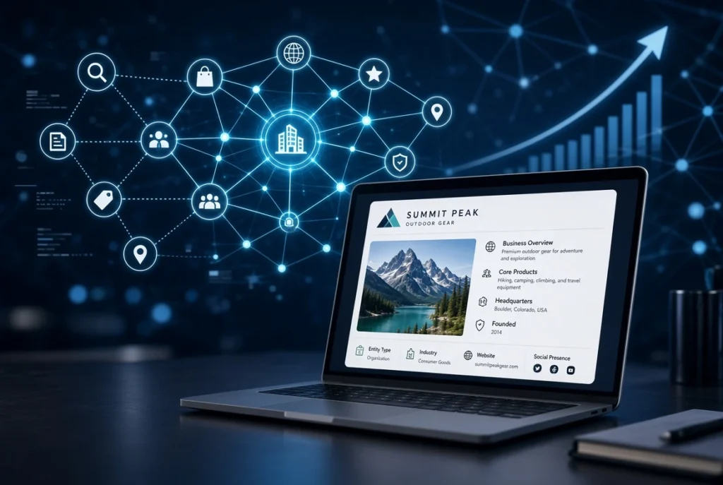 Brand Entity Optimization – How to get your business featured in AI Search Brand Overviews with knowledge graph and AI overview